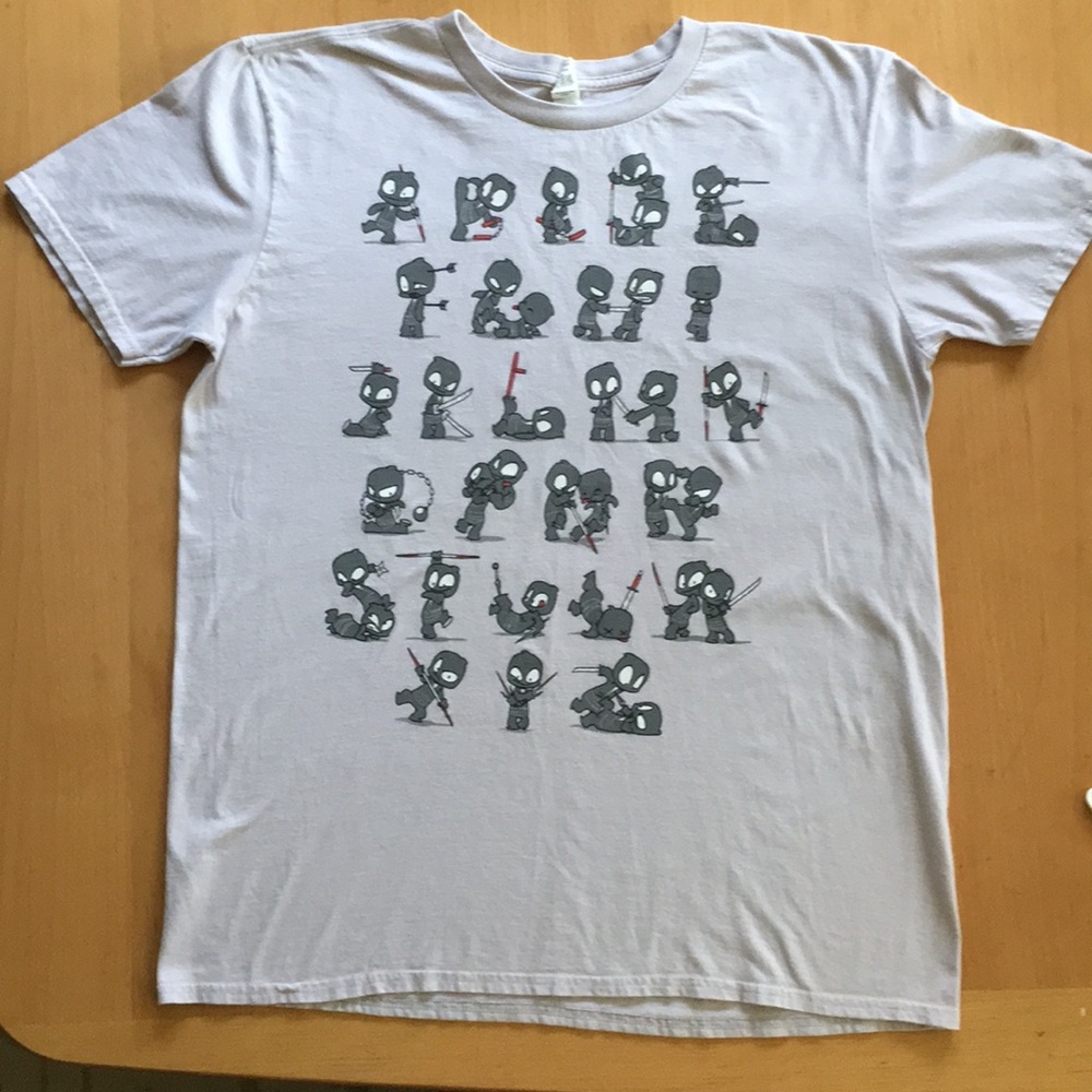 Ninja cartoon tee